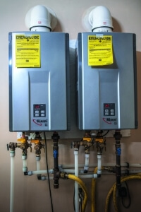 two propane gas tankless water heaters