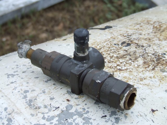 sheared liquid withdrawal valve