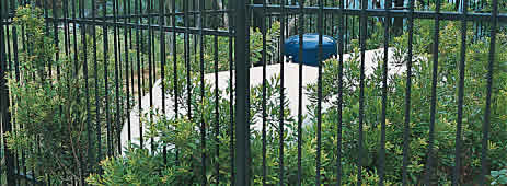 Above ground residential propane tank